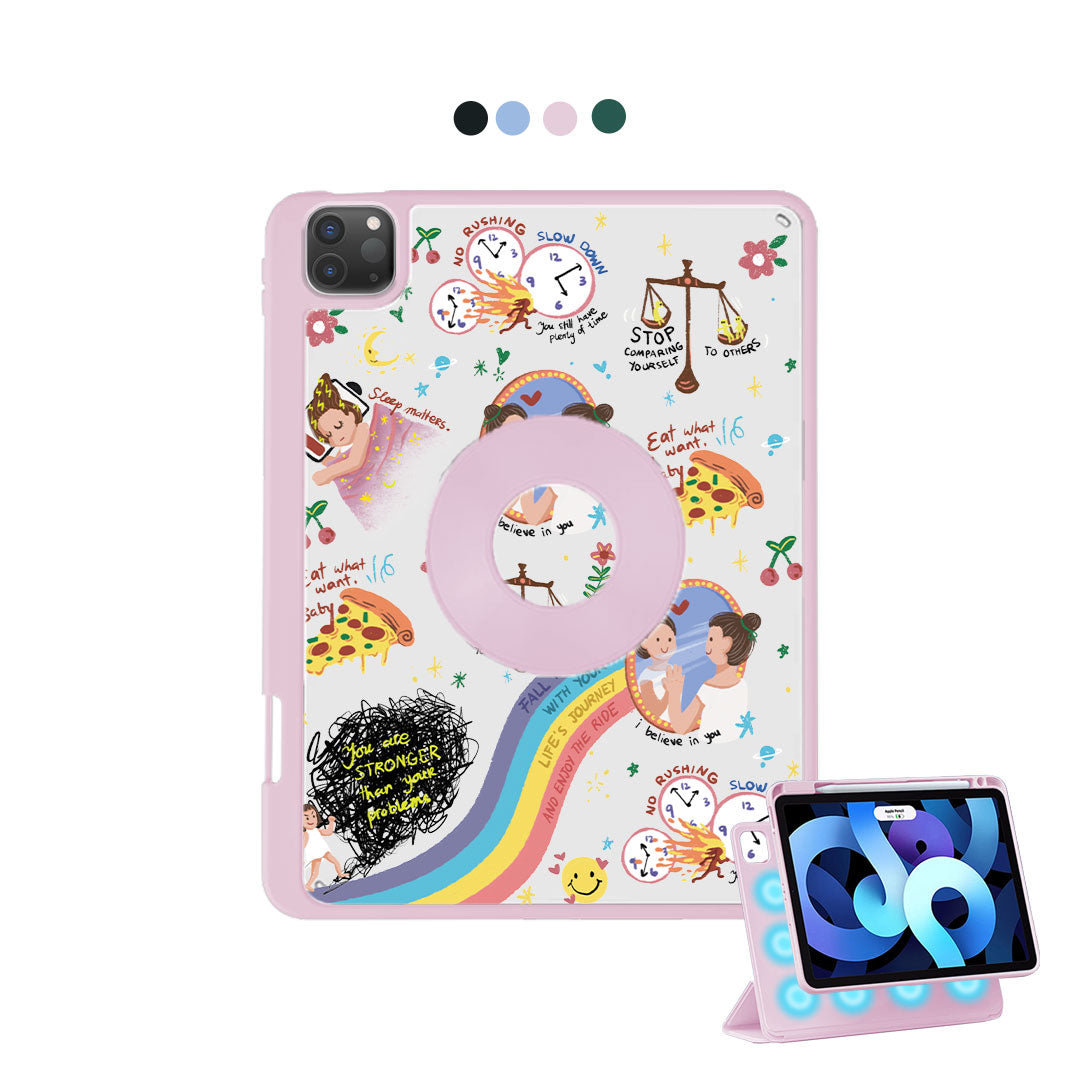 iPad Detachable Flip Cover - Self Love 2.0