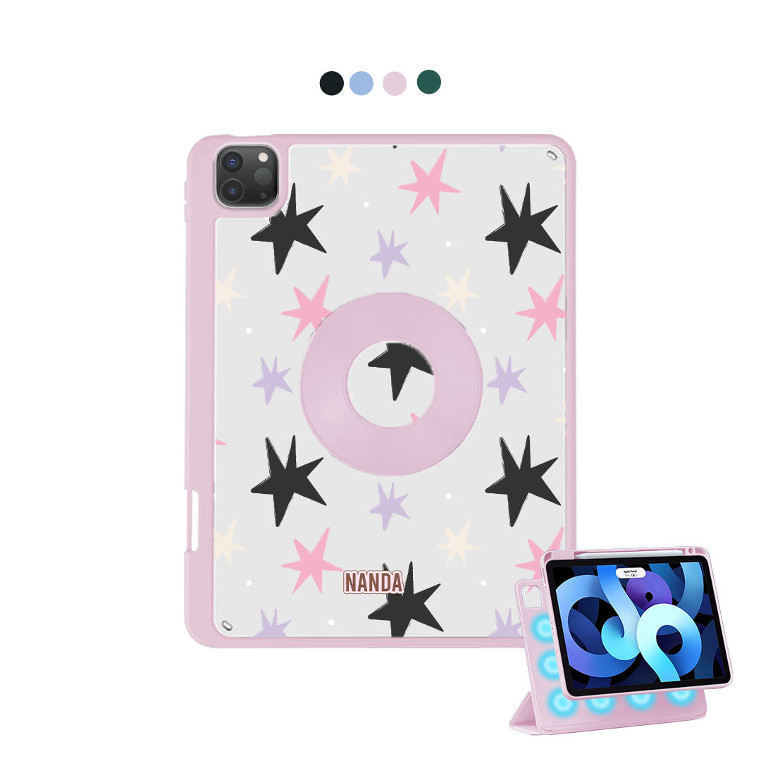 iPad Detachable Flip Cover - Sparks fly