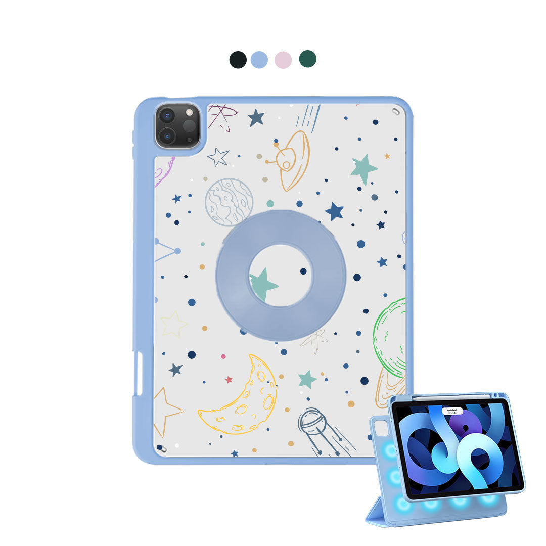 iPad Detachable Flip Cover - Galaxy