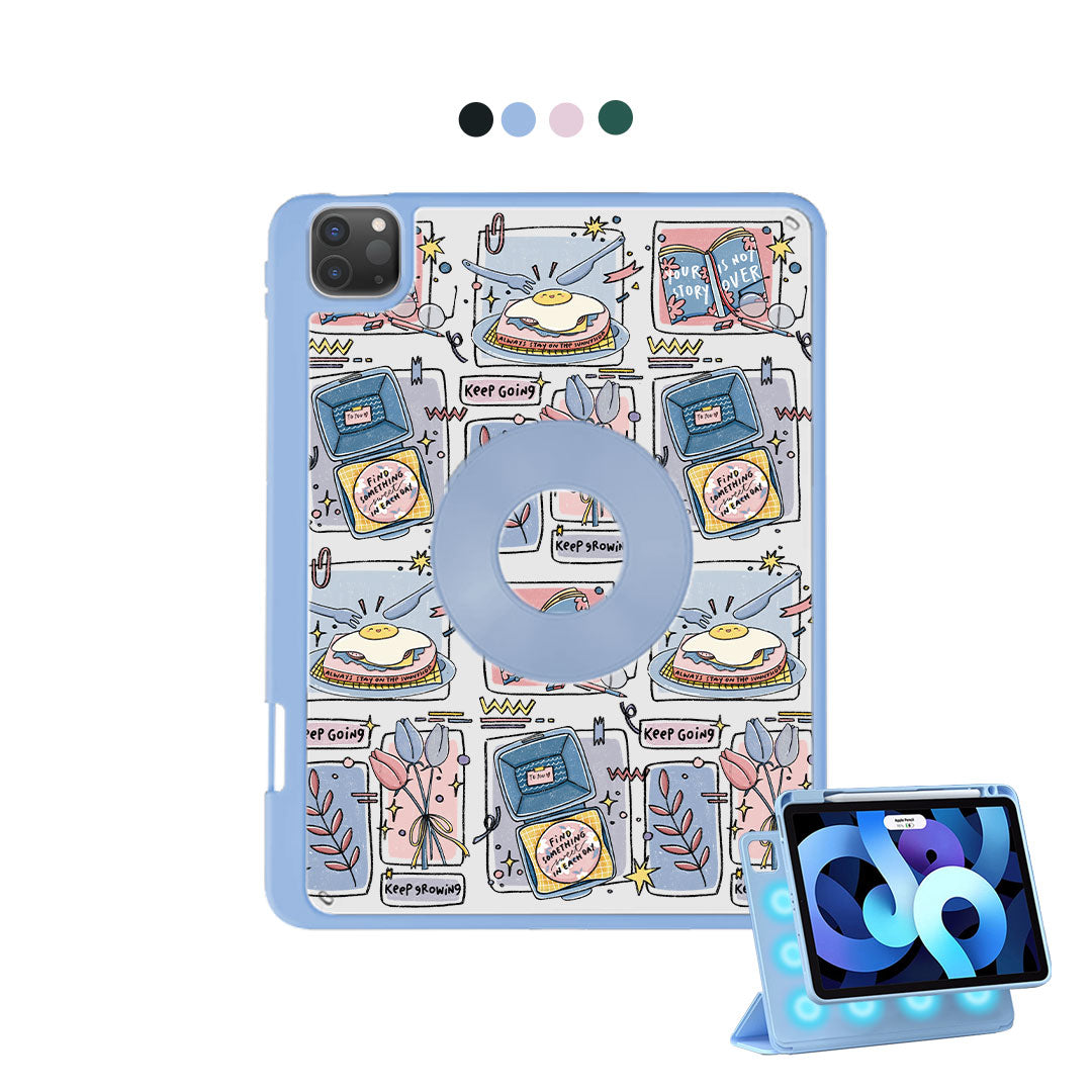 iPad Detachable Flip Cover - Grow (Sunnysidearteu)