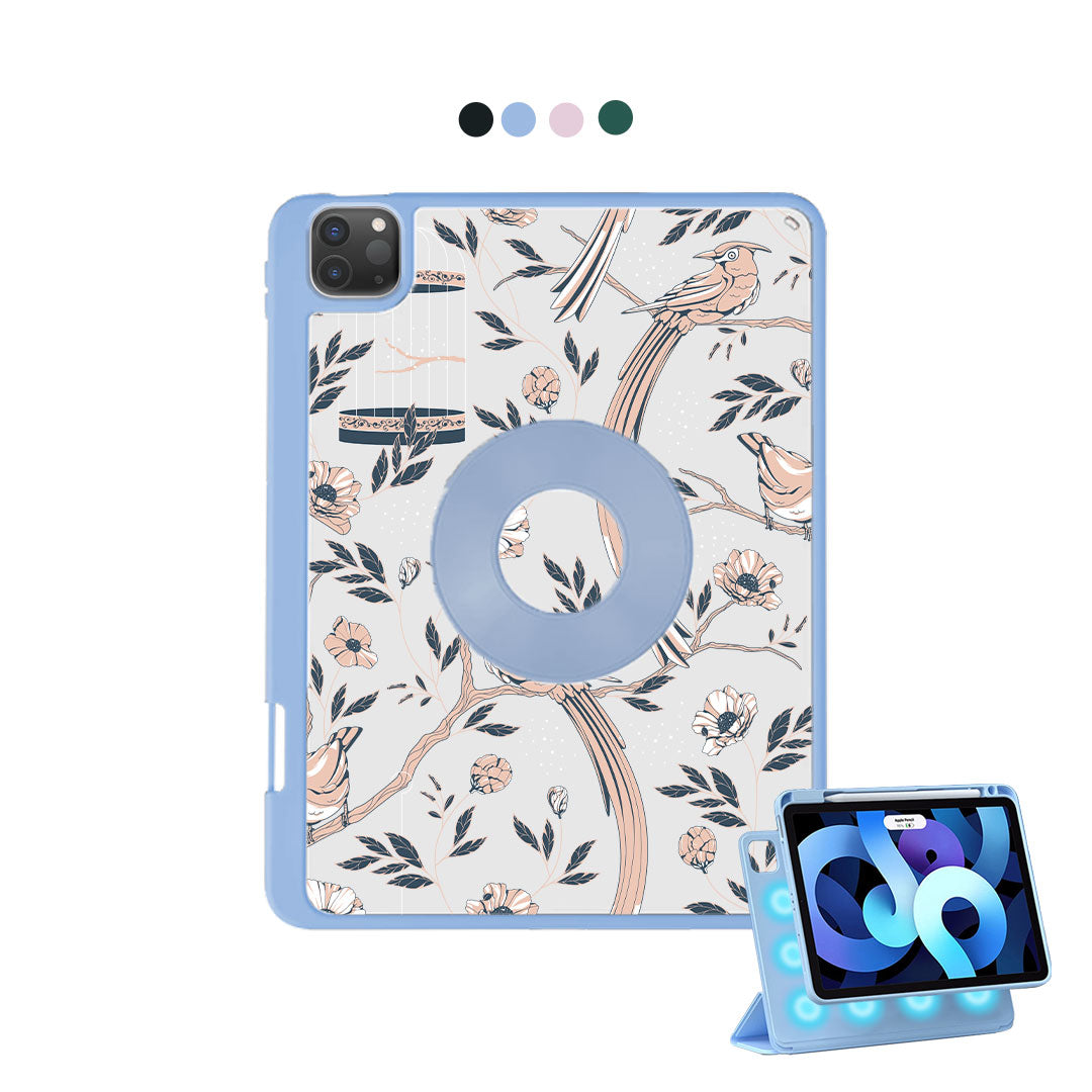 iPad Detachable Flip Cover - Lovebird 2.0