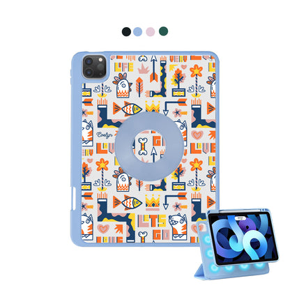 iPad Detachable Flip Cover - Life in Color