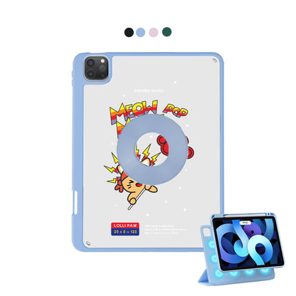 iPad Detachable Flip Cover - Meow Pop 1.0