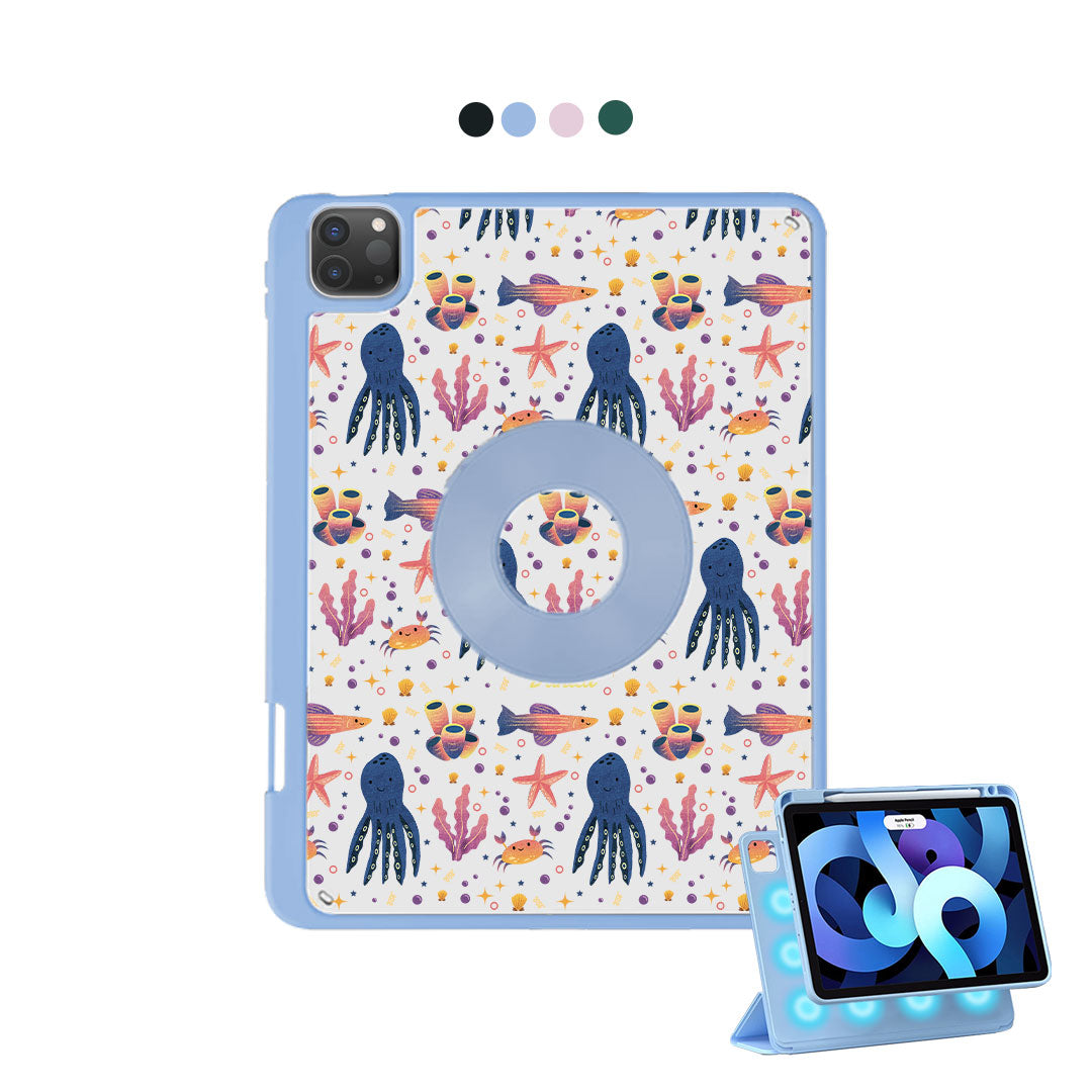 iPad Detachable Flip Cover - Underwater Dreams 1.0
