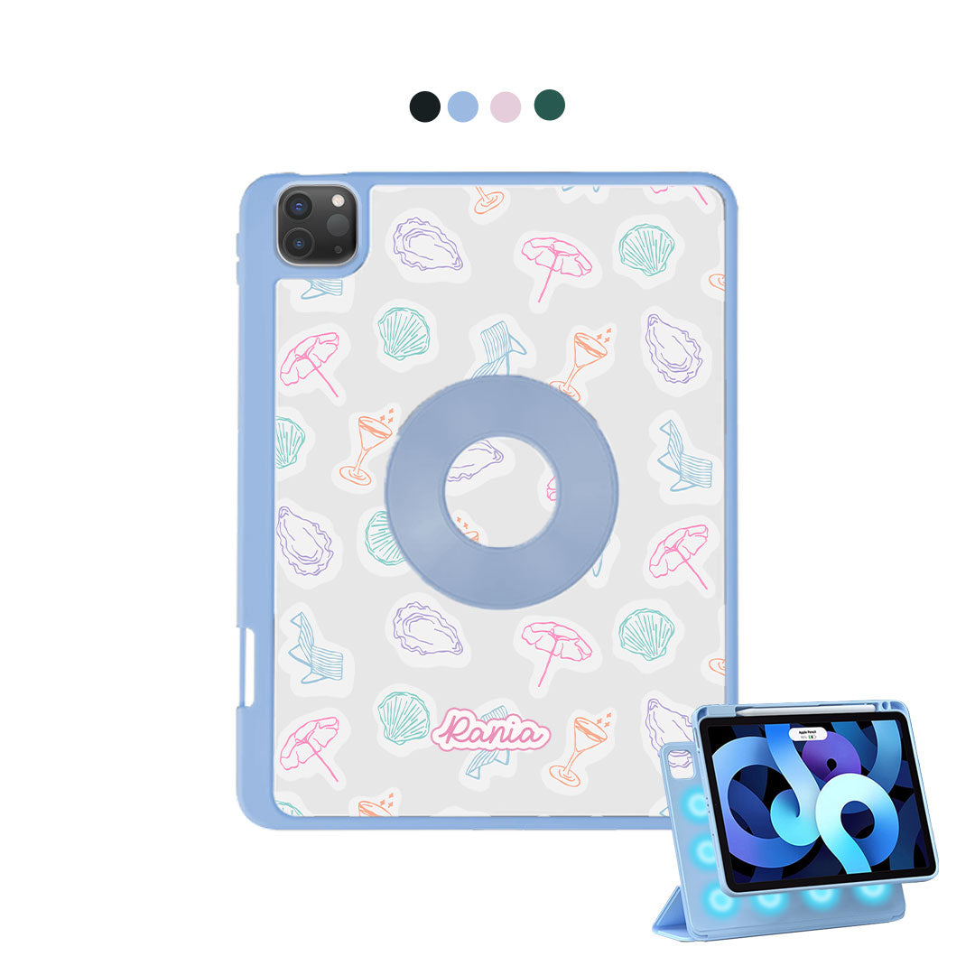 iPad Detachable Flip Cover - Chill sunset