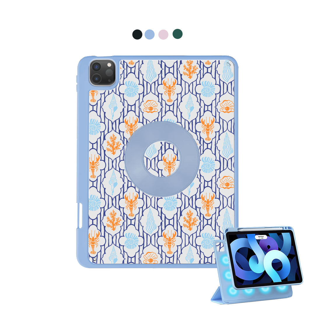 iPad Detachable Flip Cover - Seaside opulence 3.0
