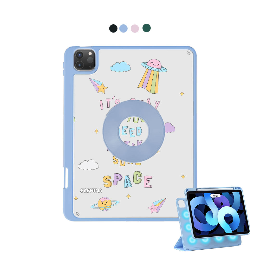 iPad Detachable Flip Cover - Space