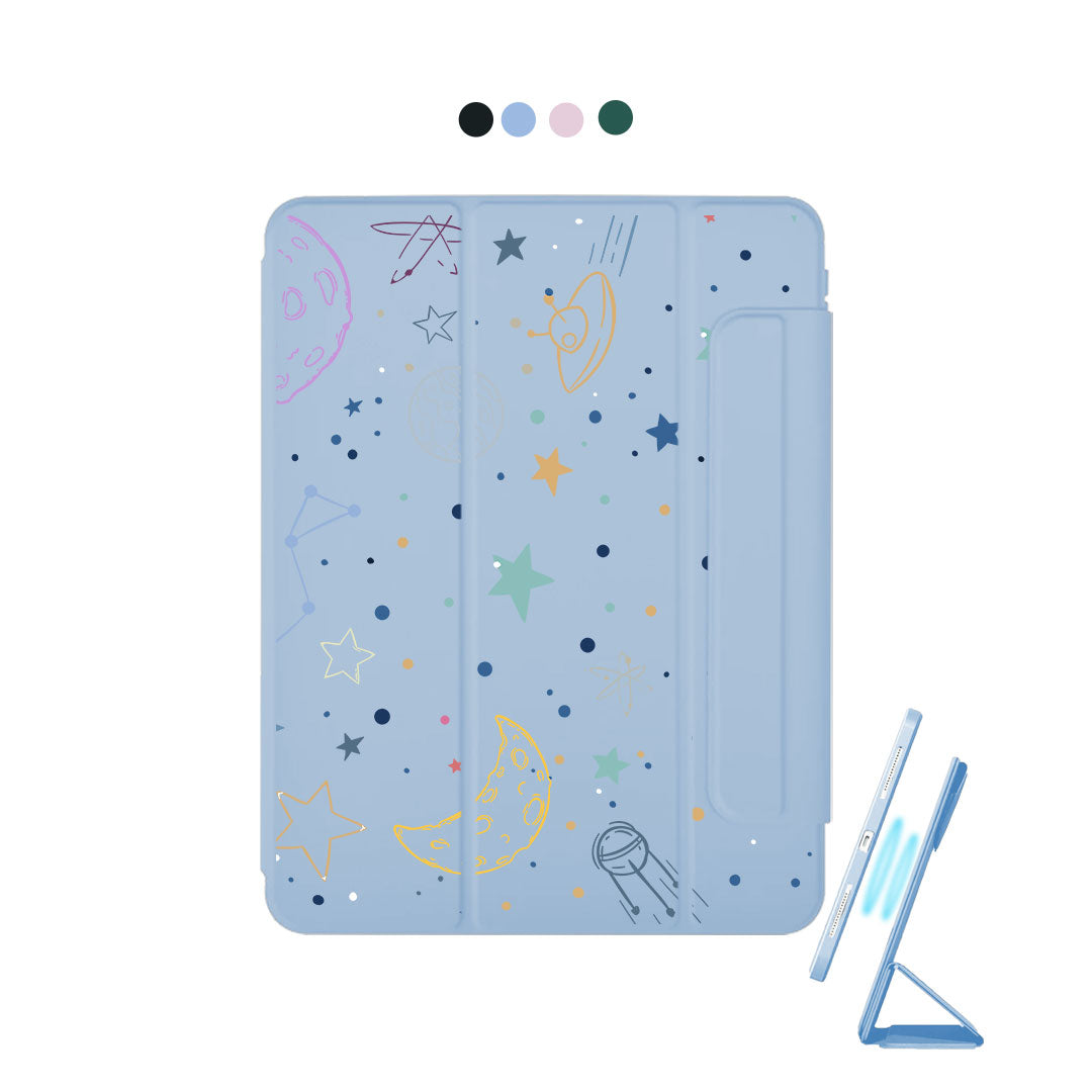 iPad Detachable Flip Cover - Galaxy