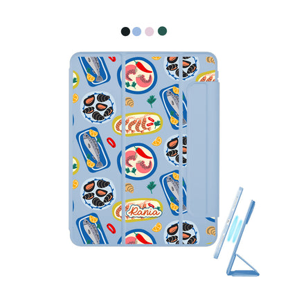 iPad Detachable Flip Cover - Seafood 1.0