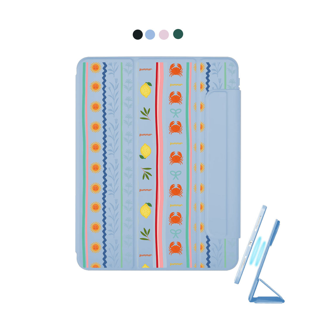 iPad Detachable Flip Cover - Seaside opulence 2.0