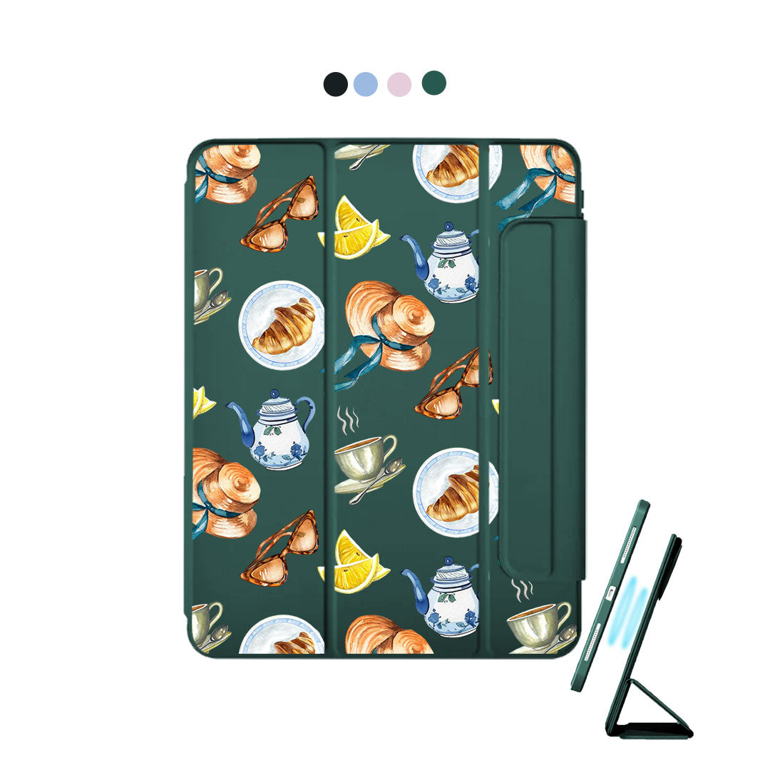 iPad Detachable Flip Cover - Afternoon tea