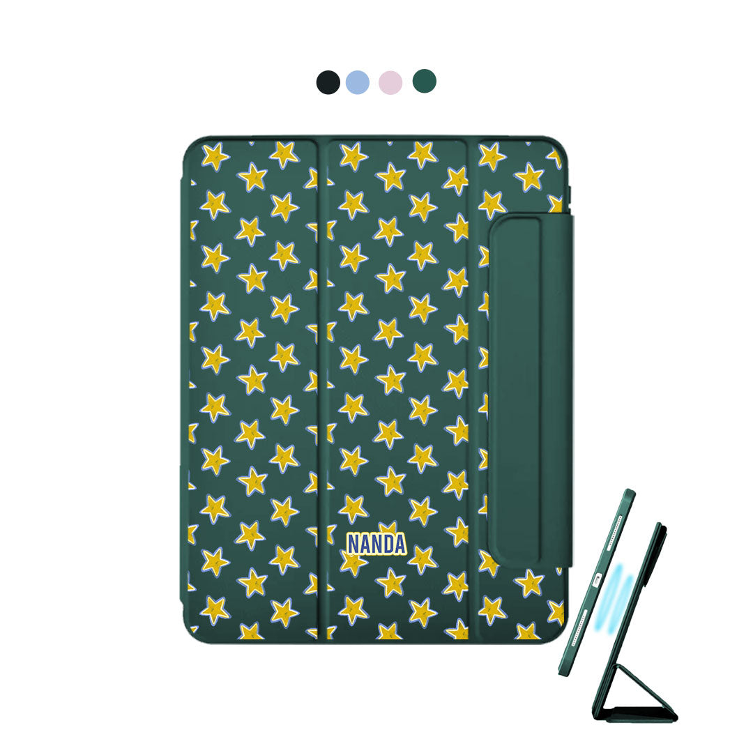 iPad Detachable Flip Cover - Blue stellar