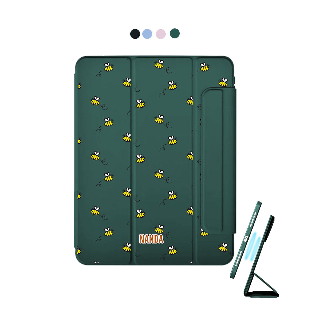 iPad Detachable Flip Cover - Honey bee