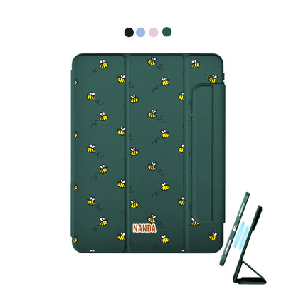 iPad Detachable Flip Cover - Honey bee