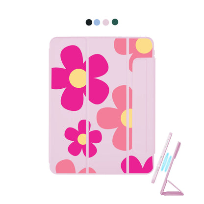iPad Detachable Flip Cover - Daisy Delight