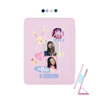 iPad Detachable Flip Cover - Face Grid Frame