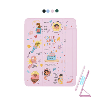 iPad Detachable Flip Cover - Self Love Club