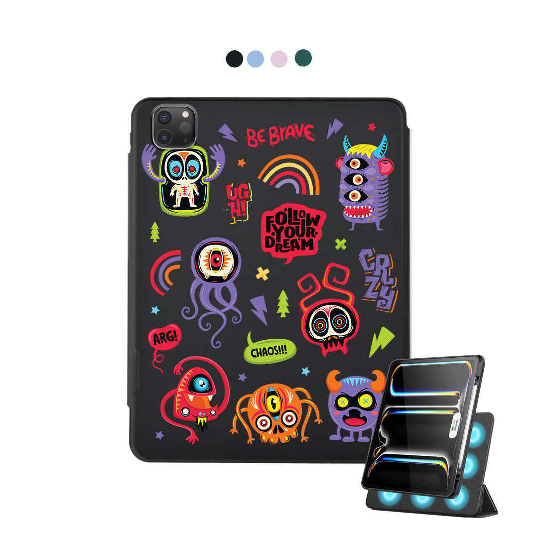 iPad Detachable Flip Cover - Baby Monster