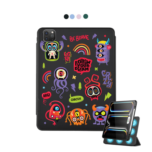 iPad Detachable Flip Cover - Baby Monster