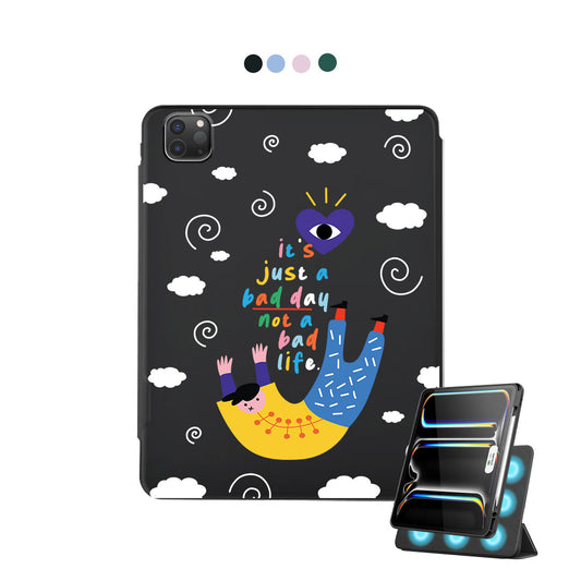 iPad Detachable Flip Cover - Bad Day