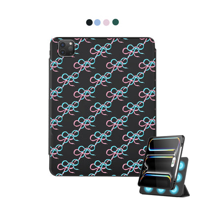 iPad Detachable Flip Cover - Coquette Overlap Bow