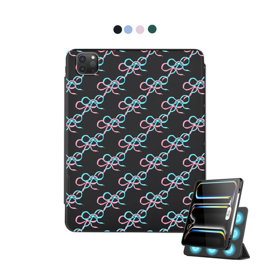 iPad Detachable Flip Cover - Coquette Overlap Bow