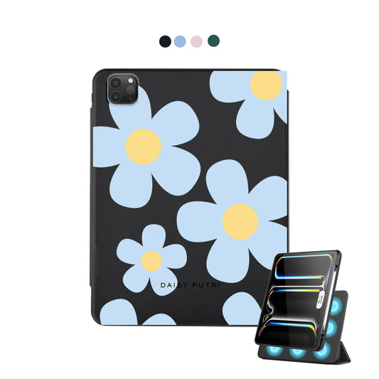 iPad Detachable Flip Cover - Daisy Garland