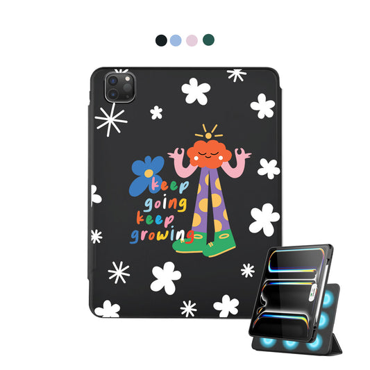 iPad Detachable Flip Cover - Keep Growing