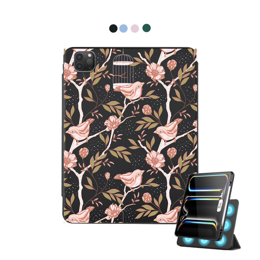 iPad Detachable Flip Cover - Lovebird 14.0