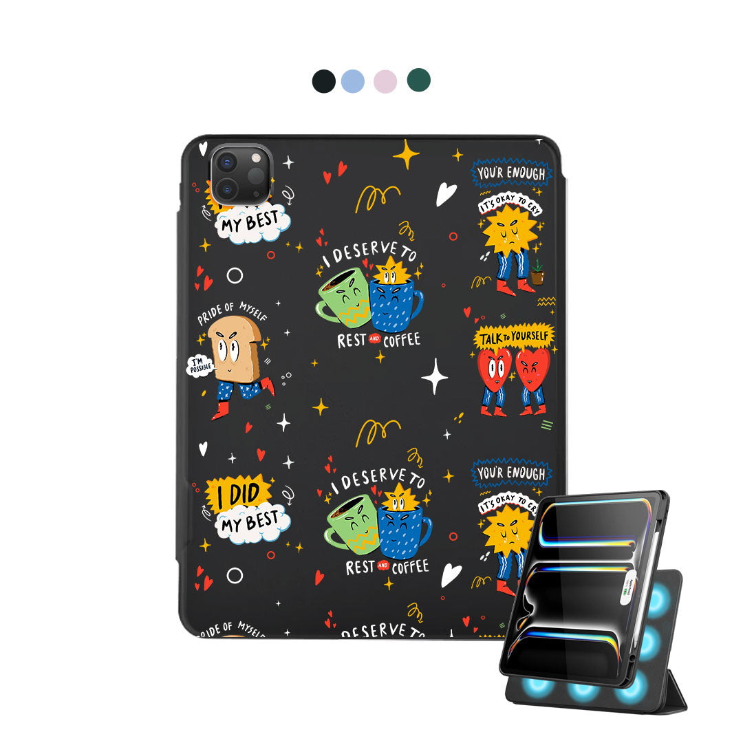 iPad Detachable Flip Cover - Selfless Love 3.0