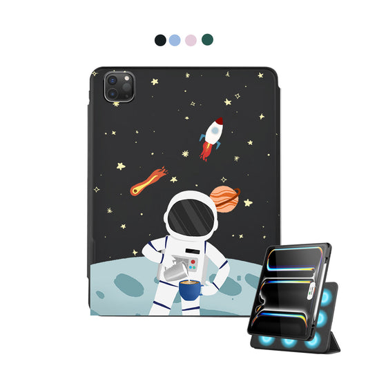 iPad Detachable Flip Cover - Baristronaut