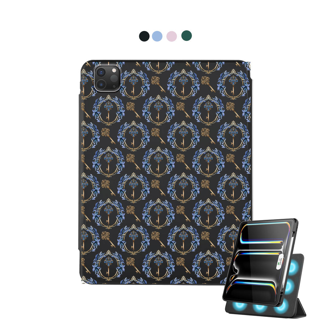 iPad Detachable Flip Cover - Goth keys
