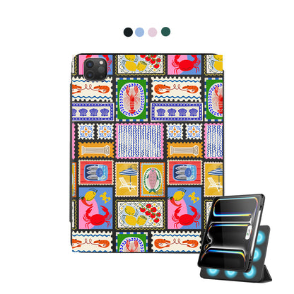iPad Detachable Flip Cover - Seaside opulence 1.0