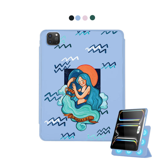 iPad Detachable Flip Cover - Aquarius