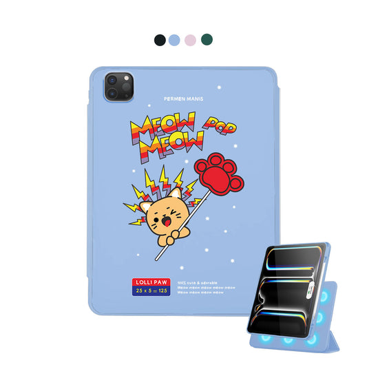 iPad Detachable Flip Cover - Meow Pop 2.0