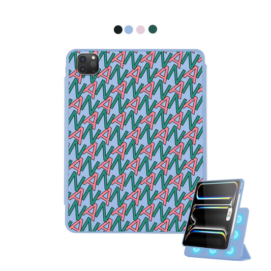 iPad Detachable Flip Cover - Initial Monogram 7.0