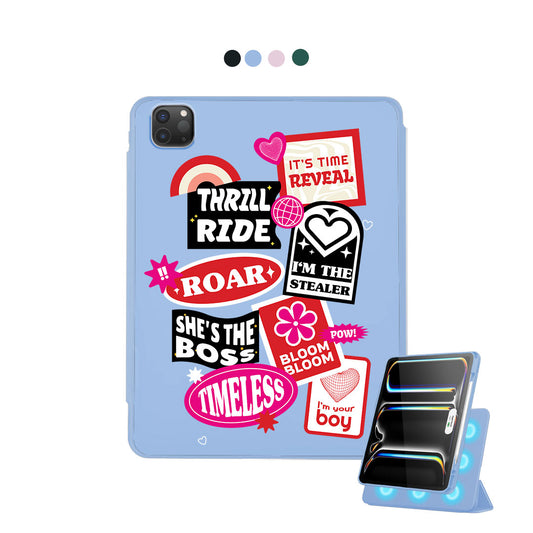 iPad Detachable Flip Cover - The Boyz Song Sticker Pack
