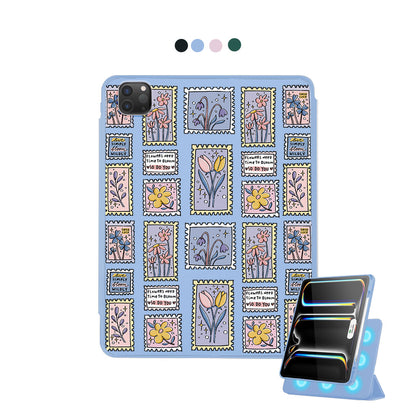 iPad Detachable Flip Cover - Time to Bloom