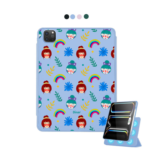 iPad Detachable Flip Cover - Unconditional Girl