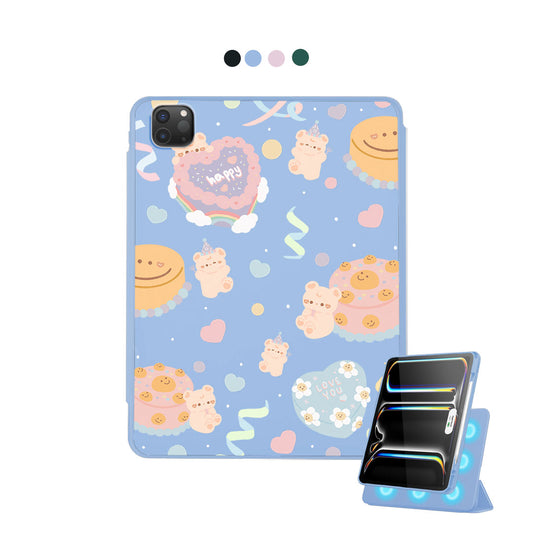 iPad Detachable Flip Cover - Cake Party