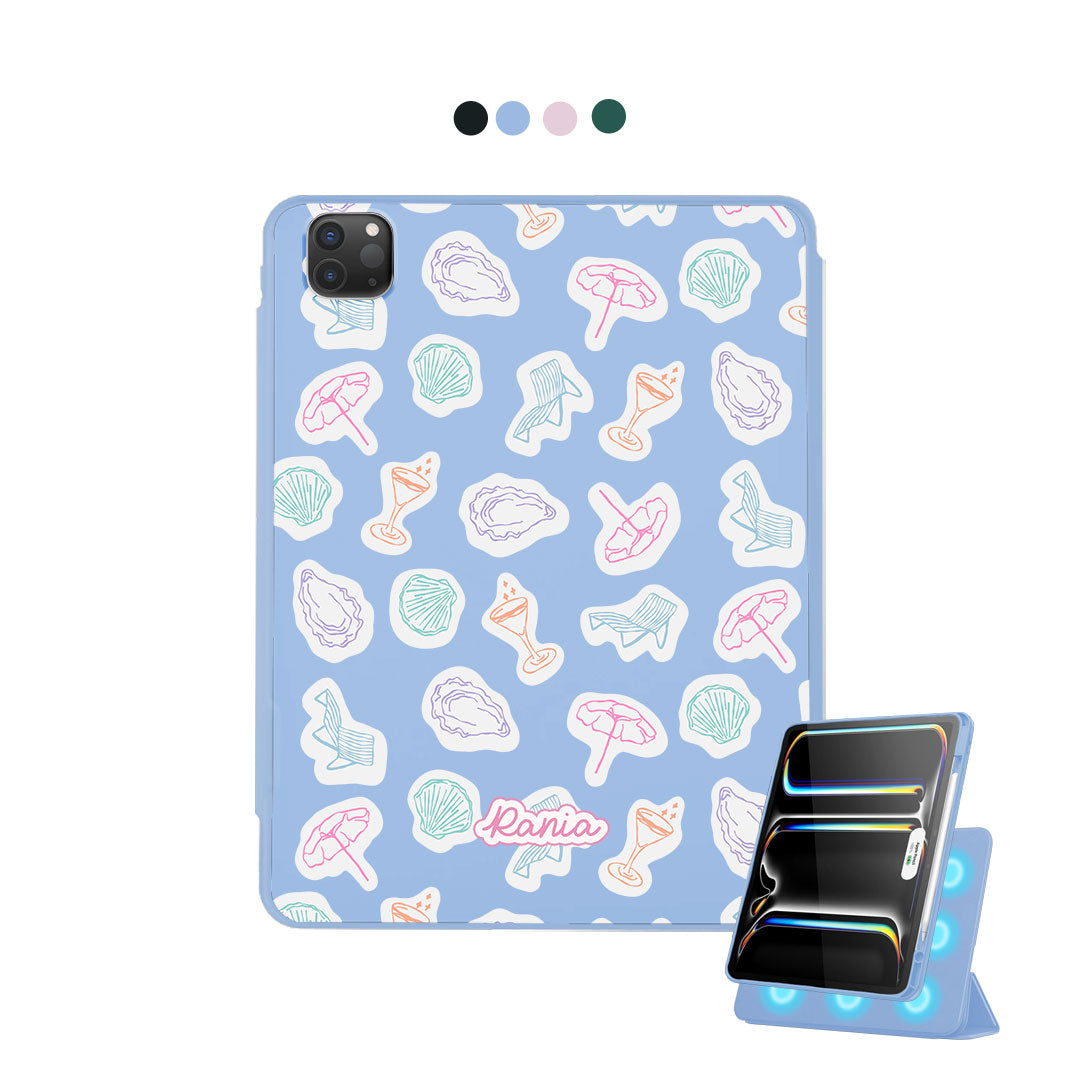 iPad Detachable Flip Cover - Chill sunset