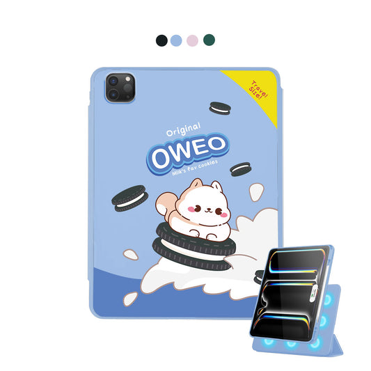 iPad Detachable Flip Cover - Oweo Dog