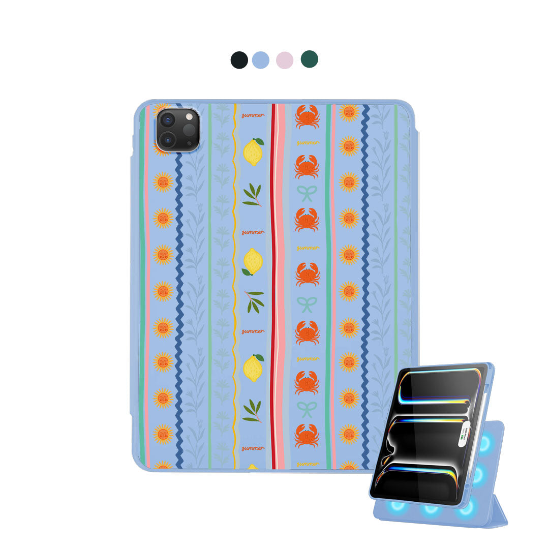 iPad Detachable Flip Cover - Seaside opulence 2.0