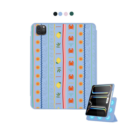 iPad Detachable Flip Cover - Seaside opulence 2.0