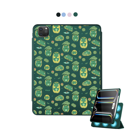 iPad Detachable Flip Cover - Happy Rain