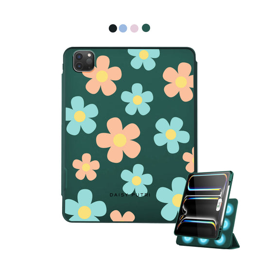iPad Detachable Flip Cover - Daisy Daze