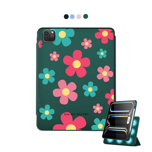 iPad Detachable Flip Cover - Daisy Delight 2.0