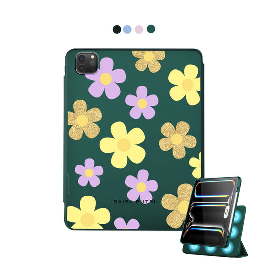 iPad Detachable Flip Cover - Daisy Twinkle