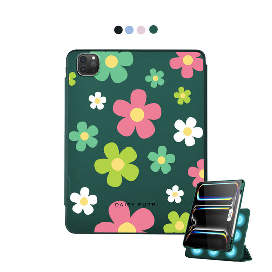 iPad Detachable Flip Cover - Daisy Wild