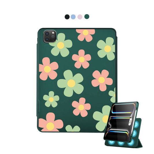 iPad Detachable Flip Cover - Daisy Spring